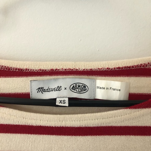 Striped Flare Sleeve Top - Picture 4 of 4